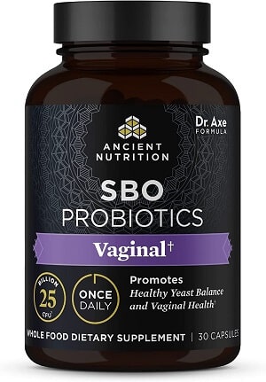 Ancient Nutrition SBO Probiotics Vaginal Once Daily