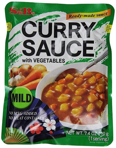 S&B Curry Sauce with Vegetables