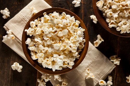 Popcorn Without Salt or Butter